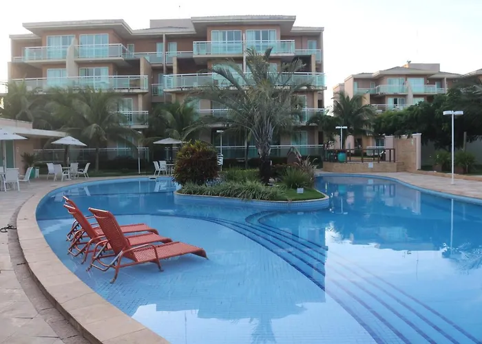 Palm Beach Porto Das Dunas, Apartamento Todo Climatizado Terreo A 350 Metros Beach Park
