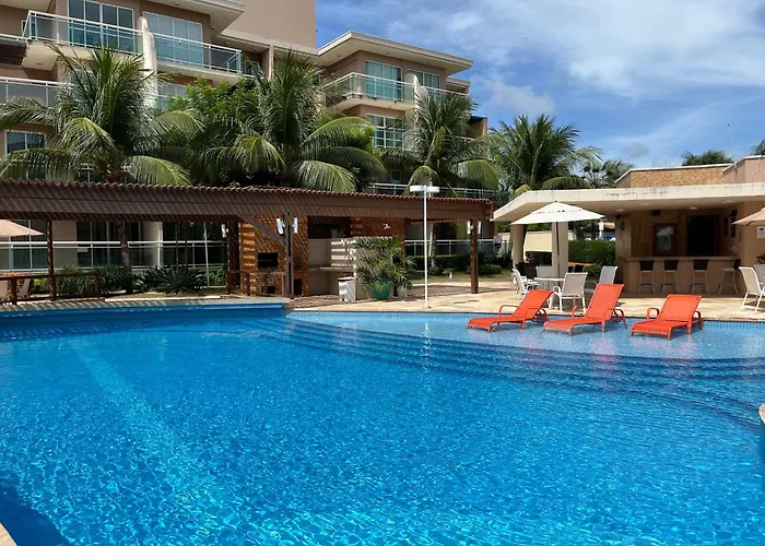 Palm Beach Porto Das Dunas, Apartamento Todo Climatizado Terreo A 350 Metros Beach Park
